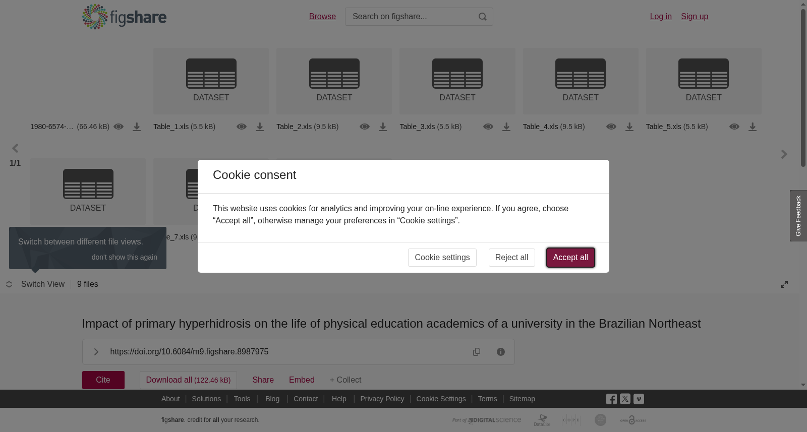 原发性多汗症对巴西东北部某大学体育专业学者生活的影响