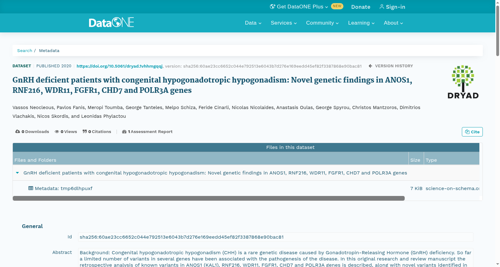 先天性低促性腺激素性性腺功能减退症患者数据集:ANOS1、RNF216、WDR11、FGFR1、CHD7 和 POLR3A 基因的新遗传发现